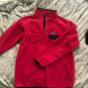 Pink Patagonia sweater